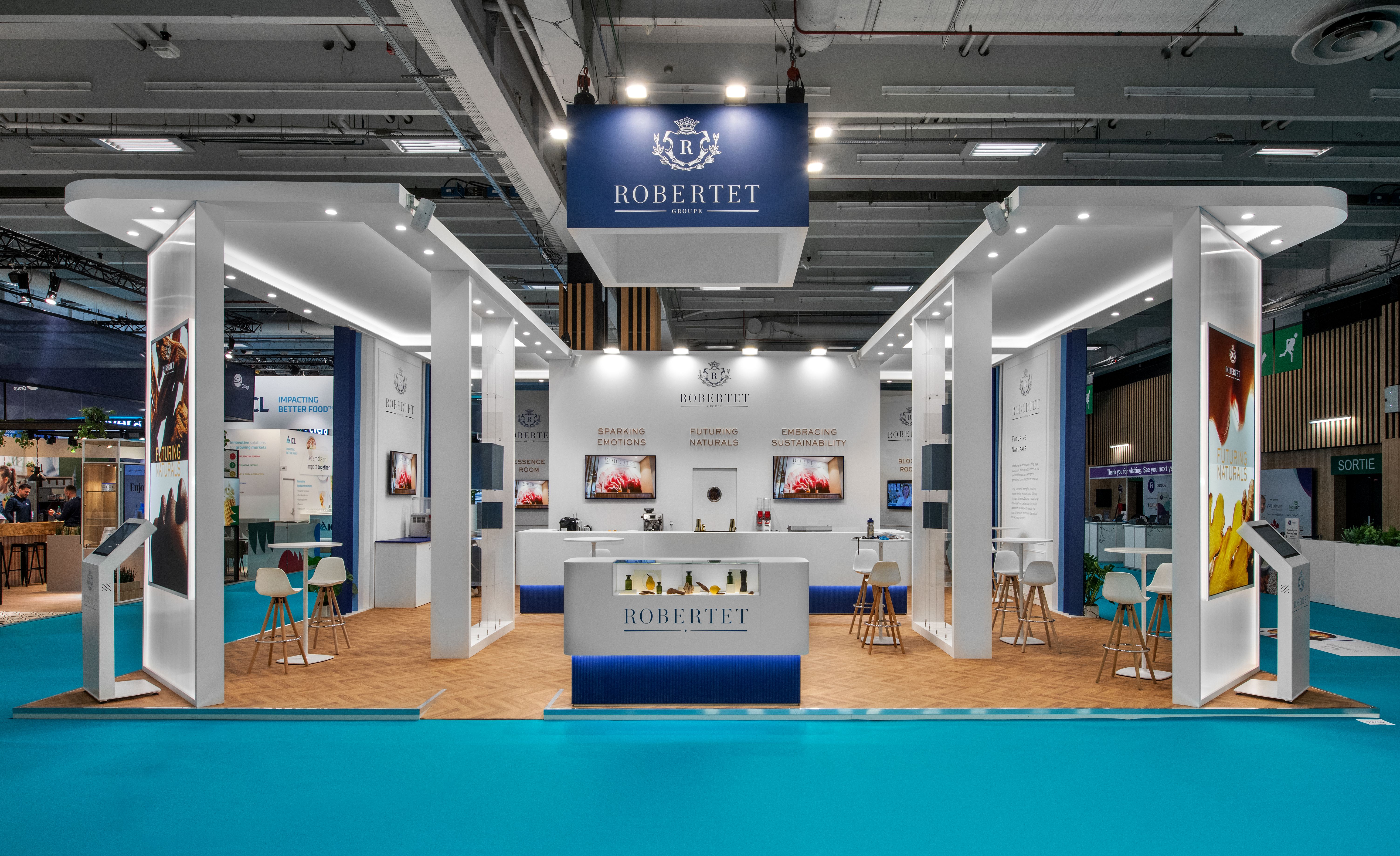 STAND ROBERTET AU SALON FIE PAR TEKO EAS